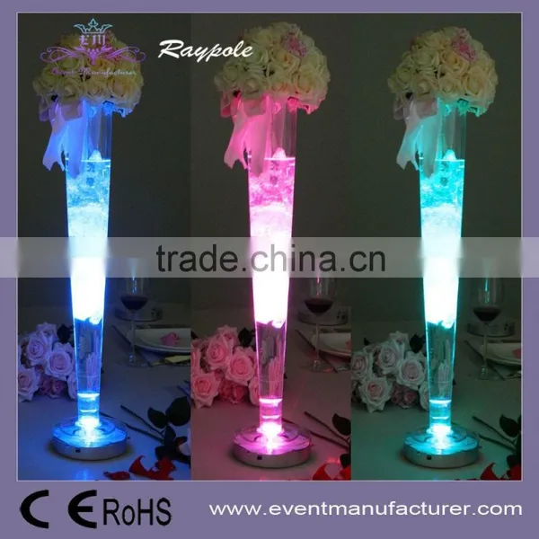 Wireless RGB Vase Led Centerpiece Light Base for Bear/wine Bucket photo-6