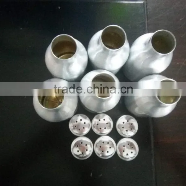Empty New Aluminum Powder Bottle With Sifter Top photo-3