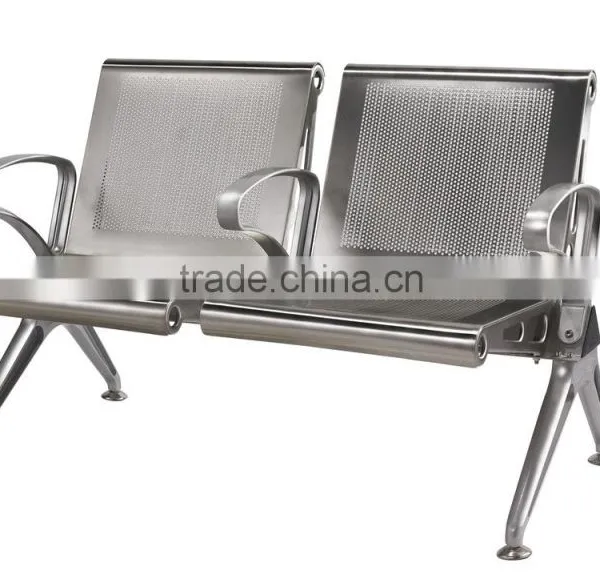 Four Seats 201 Stainless Steel Airport Link Chair photo-3
