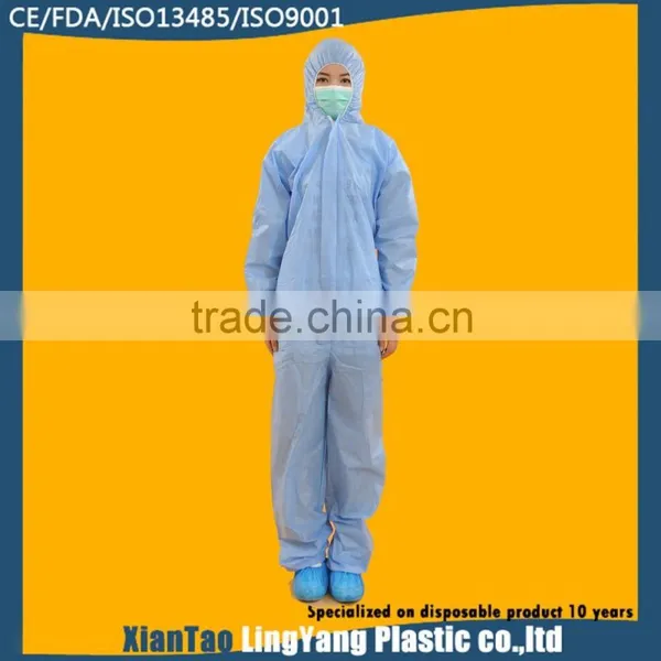 Cheap Safety Disposable Coverall With Hood photo-2