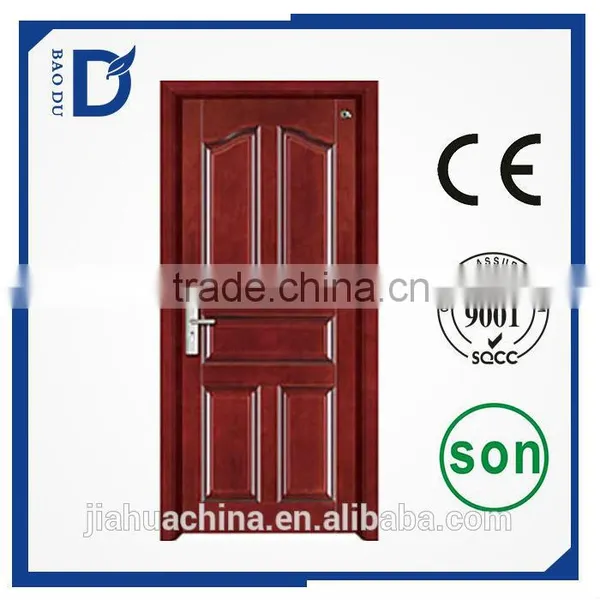 Safety Steel Wood Armored Door Manufacturer in China photo-5