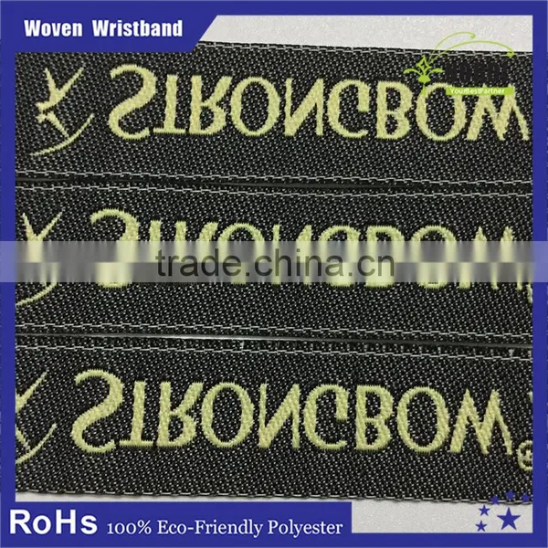Single Cheap Custom Festival Woven Fabric Wristband for Events&smart Wristband photo-3