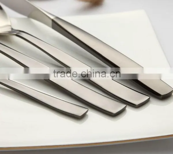 Royal Stainless Steel Kitchen Black Cutlery Set KX-D025 photo-6