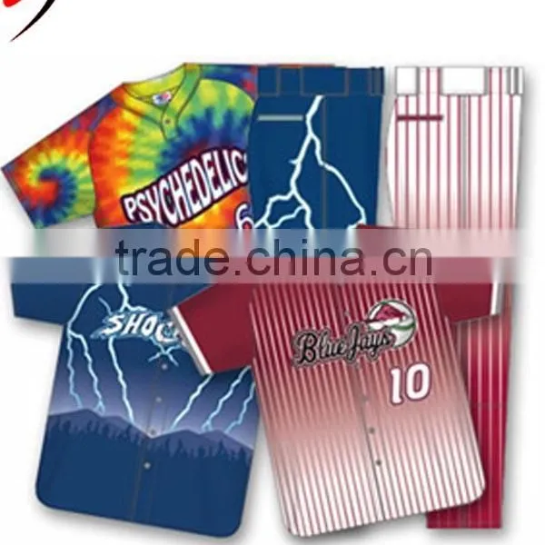 Sublimation Baseball Shirt photo-4