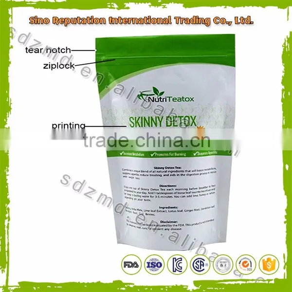 Self Standing Plastic Tea Bag Packaging/ Hot Sales Biodegradable Foil Wrapped Tea Bags photo-5