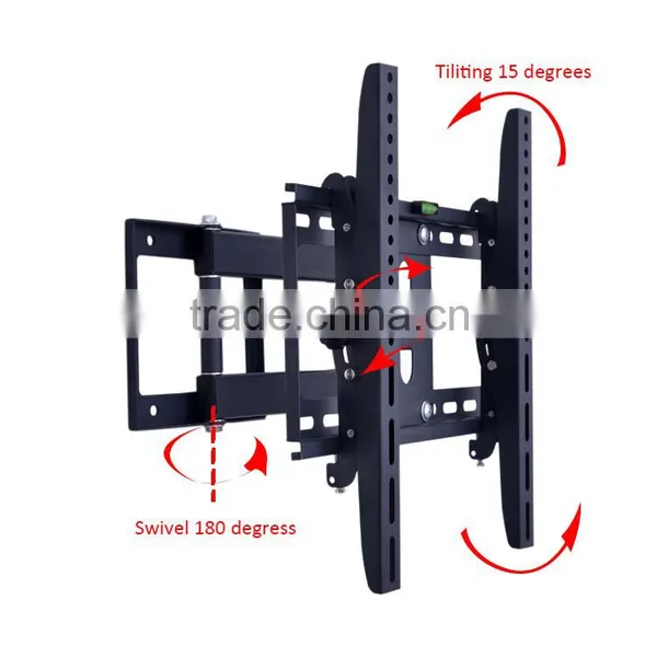 Angel Adjustable Lcd Arm Mount Tilted Swivel Full Motion Firm LCD LED Plasma tv Wall Mount for 26" - 55" Flat Panel Screen photo-2
