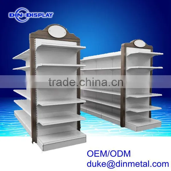 OEM Wholesale Pharmacy Store Shelves Display Shelf Metal Shelving photo-2