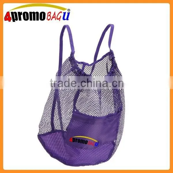 Promotional Cheap Drawstring Mesh Backpack Bags for 2015 photo-4