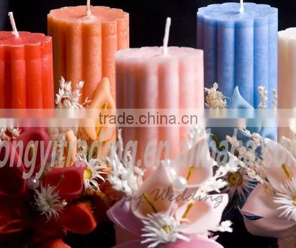 Flameless Wedding/Home Decorative Pillar Candle photo-4