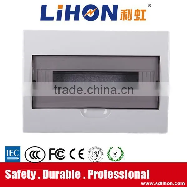 Full Plastic Transparent Lid Outdoor Use Waterproof Power Distribution Box photo-2