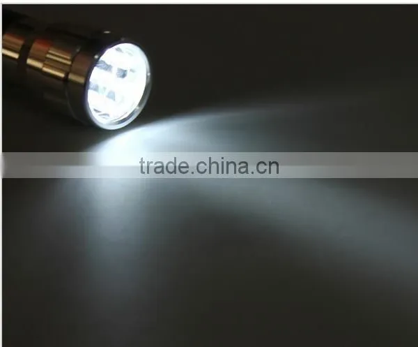 800mAh 7 LED Super Solar Power Portable Flashlight Torch Lamp Hiking Camping NEW photo-6