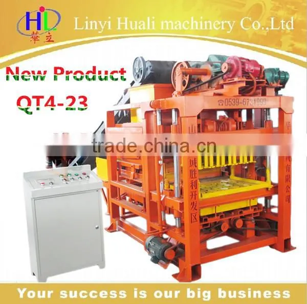 Best Selling Small Size QT4-23 Hollow Block Making Machine Hollow Block Machine for Sale