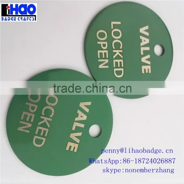 Customized Logo Engraved Metal Name Tag photo-6