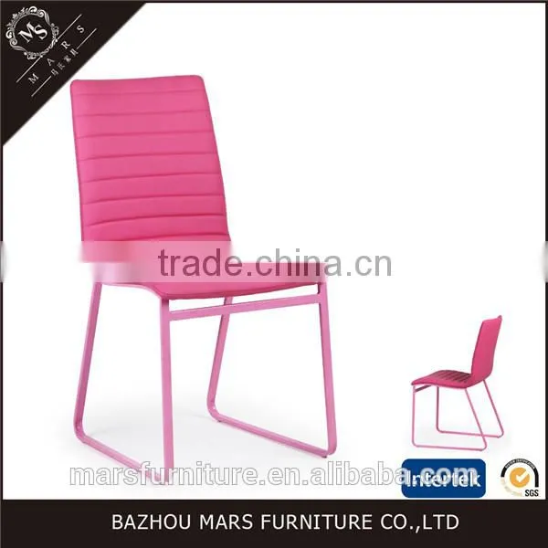 Metal Leather Modern Bar pu Chair for Sale photo-5