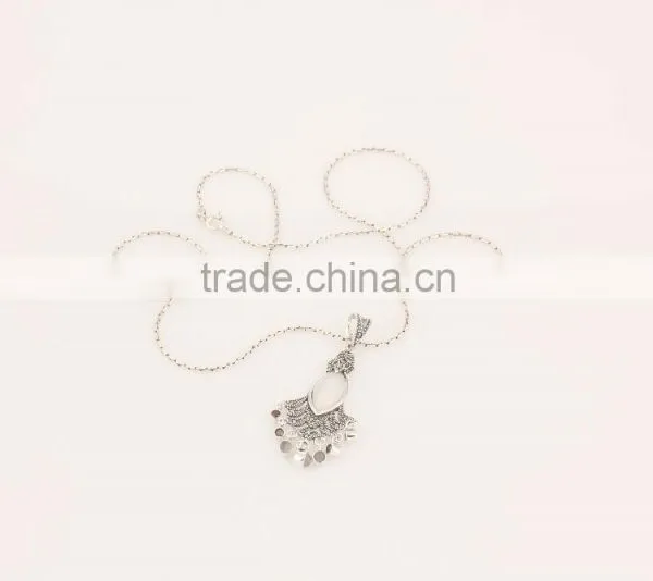 92.5 Silver Jewelry Dress Pendant Sterling Silver Necklace Jewelry photo-5