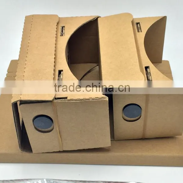 OEM 3D Cardboard Virtual Reality Glasses for Smartphones photo-5