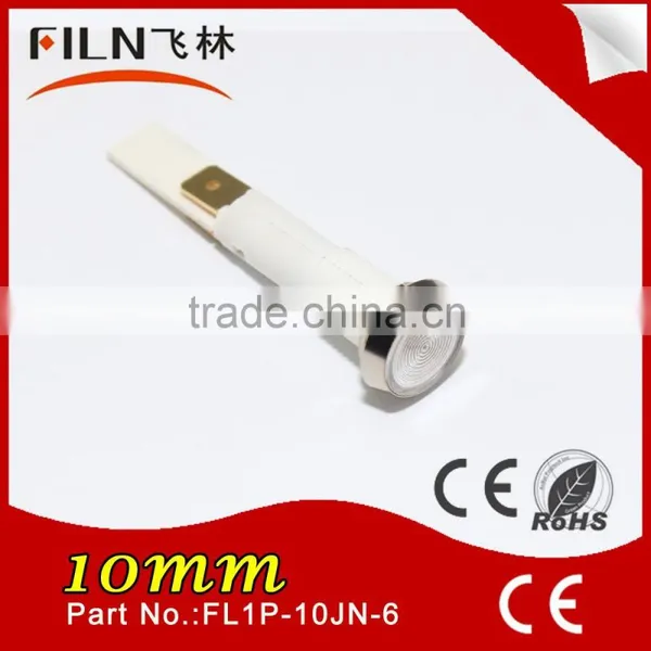 High Brightness Oven Red Bidirectional Led Round Panel Light Products Equipment Indicator Lights