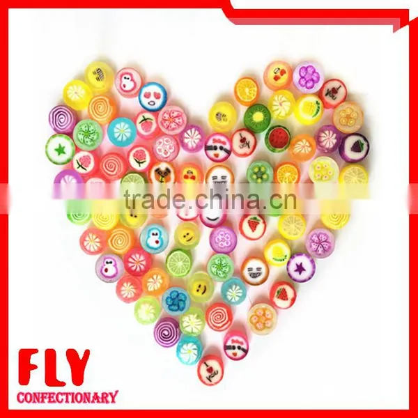 Handmade Custom Pattern Individual Packed Fruit Flavored Hard Candy photo-3