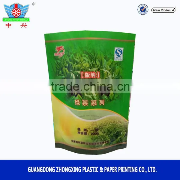 Heat Seal Laminated Bags Stand Pouch Organic Tea Bags With Zipper photo-4