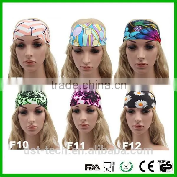 Cutom Printing Cloth Sport Head Band Sweatband photo-4