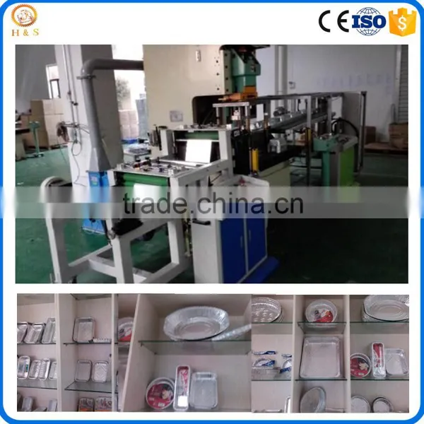 High Precision Automatic China Aluminium Foil Container Making Machine