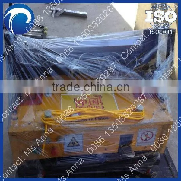 plaster rendering machine/automatic wall plastering machine/auto rendering machine