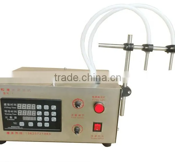 Electric High Accuracy Small Dose 10ml Double Nozzle Liquid Smoking Oil Filling Machine photo-2