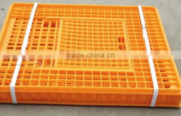 75X55X28cm Large Door Plastic Transport Cage for Poultry Chicken photo-5