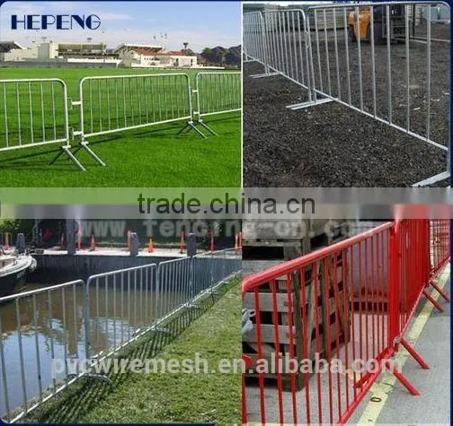 Hot-dipped Galvanized Crowd Control Barriers/Crowd Control Fencing photo-3