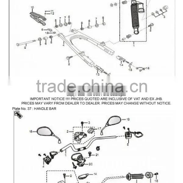 OEM Quality Bajaj Boxer Ct100 Bajaj Chetak India photo-2