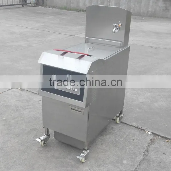 Commercial Restautant Continuous Frying Machine/Gas Fish Fryer/French Fries Fryer photo-6