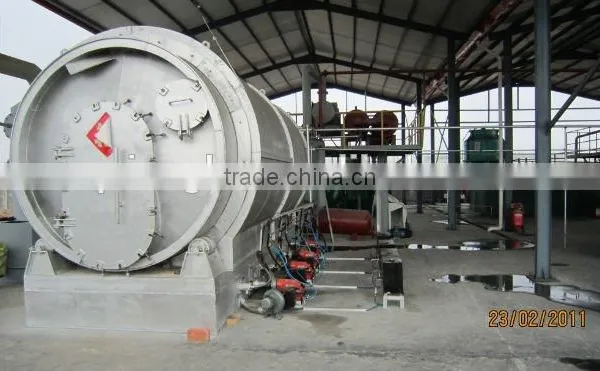 XHZT-2600-6000 Pyrolysis Tires to Tire Oil Plant photo-3