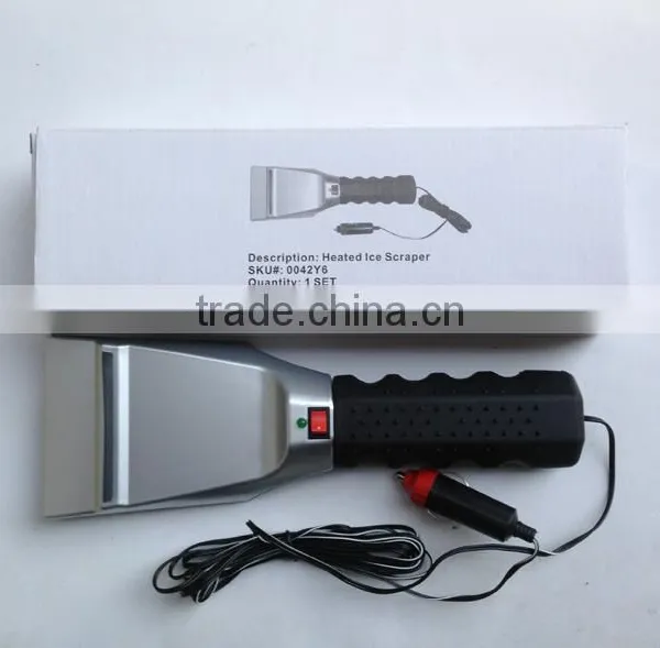 12V Portable Heated Ice Scraper Electric Ice Scraper Snow Scraper photo-5