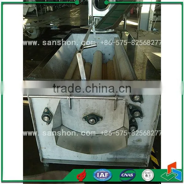 China Potato Carrot Washing Peeling Machine photo-6