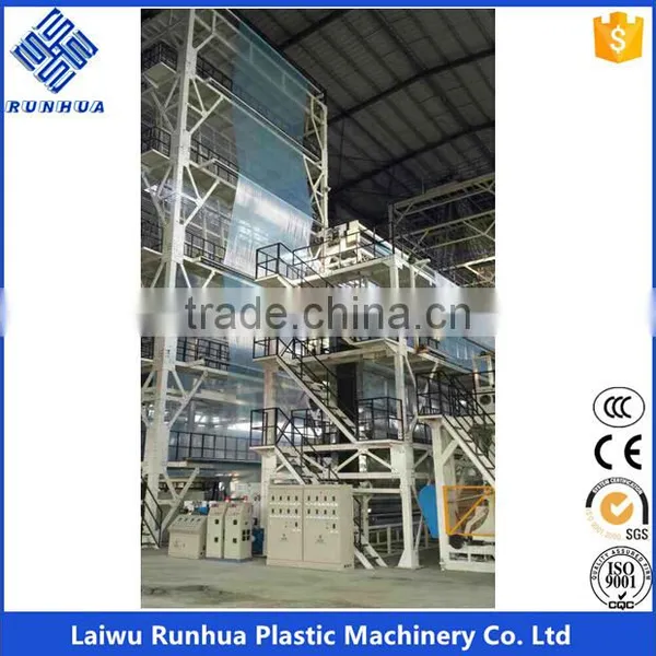 200 Mic 3 Layer Greenhouse Coextrude Film Blowing Machine photo-3