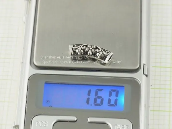 Hollow Curving Jewelry Tubes 925 Silver Accessories photo-3
