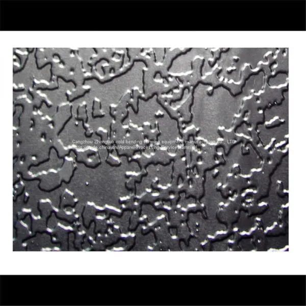 Colored Steel Metal Coils Embossing Machine Line photo-5