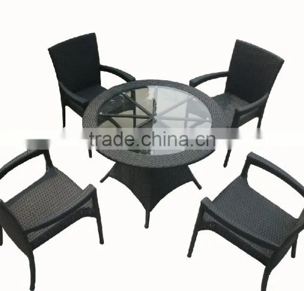 2016 New Design SGS Test Patio Outdoor Rattan Dining Table photo-3