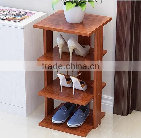 Hot Selling Handmade Wooden Shoe Rack photo-2