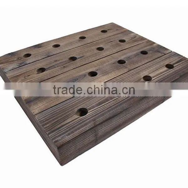 Wall Mounted Wooden Wine Holder/durable Quality Wine Rack/solid Wooden Wine Rack photo-5