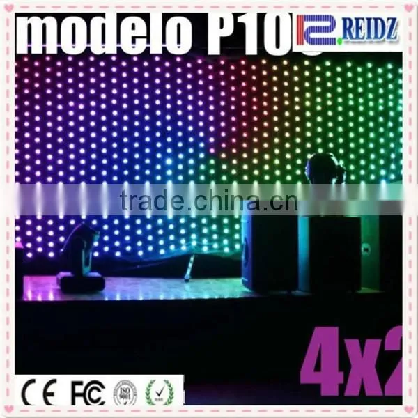 New WS2821 IC Flexible Able Rgb Stage Programmable Led Curtain Display photo-4