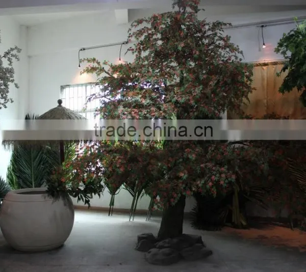 Newly and Fancy Design Hot Sale Artificial Wedding Tree Artificial Maple Tree Romantic and Poetic Artificial Red Maple Tree photo-2