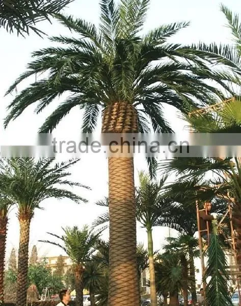 Artificial Decorative Painting Palm Tree Bark photo-2