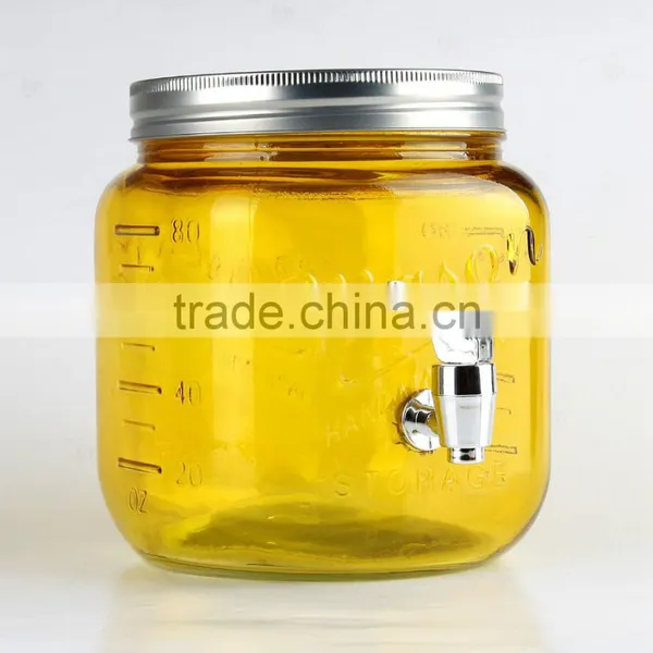 2.5L New Style Glass Dispenser,MASON Dispenser photo-5