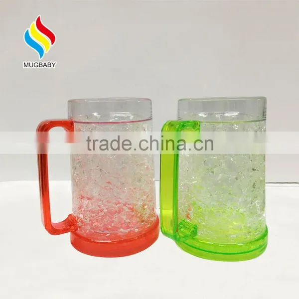 Hot Sale Plastic Ice Beer Mug With Customer Design photo-4