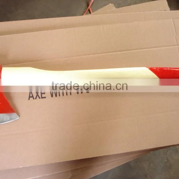 Factory Forged Steel for Splitting Wood With Wooden/fire Axe photo-6