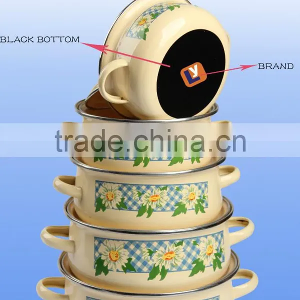 Hot New Products 16-24cm 673DB Enamel Casserole Cookware photo-3