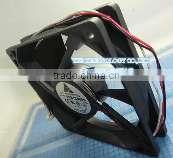 Original Inverter Fan EFB1248SH 12025 DC48V 0.21A Fan 12cm 3wire -ROO photo-2