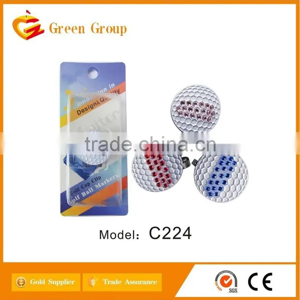 Promotion Cheap Custom Golf Cap Clip Custom Designed for Golf photo-3