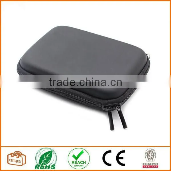 Dual Zippers Anti-shock PU Protective Bag for 4.3" Device/Digital Products/GPS photo-2